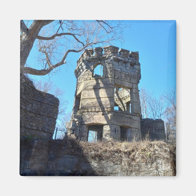 Imã Castle Tower Magnet (Frente)