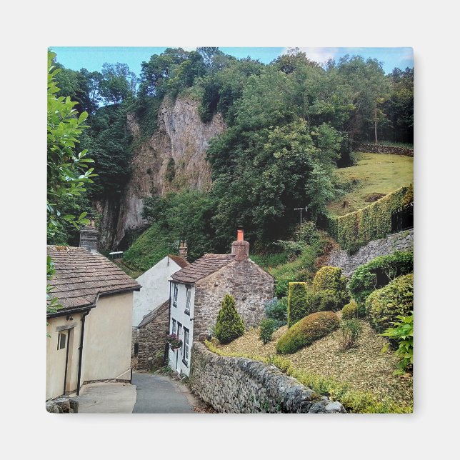 Imã Castleton e falésias (Frente)