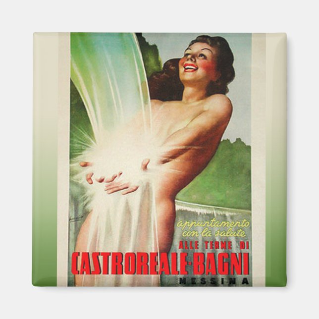 Imã Castroreale Bagni Magnet (Frente)