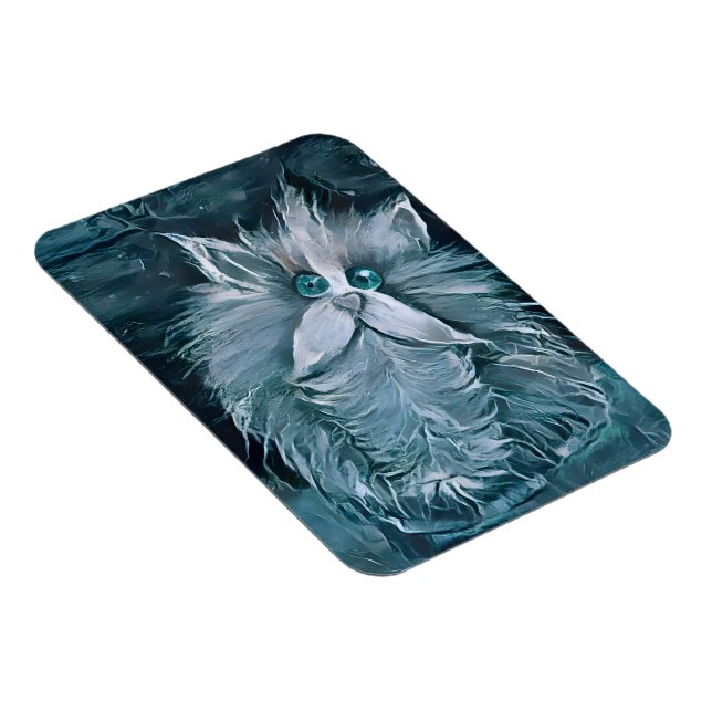 Ímã Cat 1 - Olhando para você (Lado Direito)