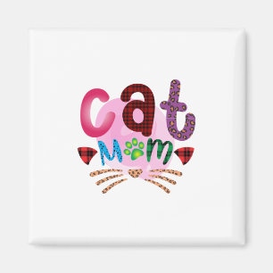 Imã Cat Art Cat Mãe_2