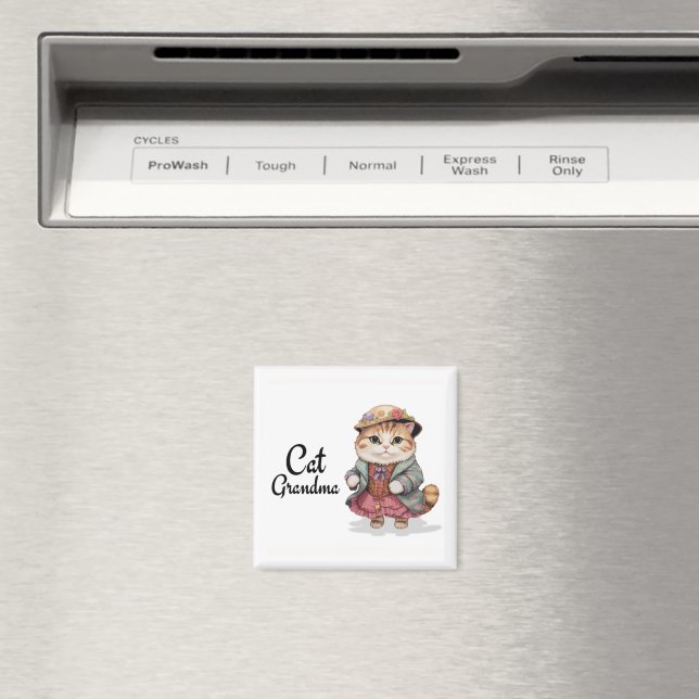 Imã Cat Avó Magnet - Bonita oferta de verão (In Situ (Dishwasher))
