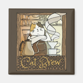 Imã Cat Brew