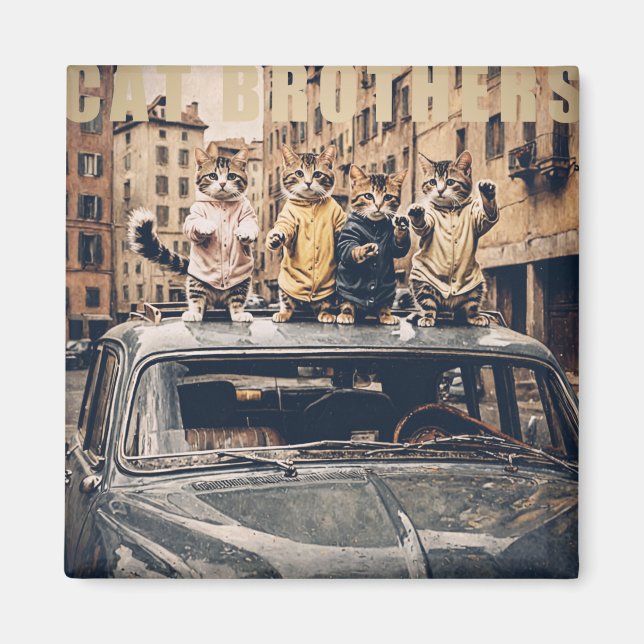 Imã cat brothers (Frente)