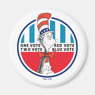 Imã Cat in the Hat   One Vote, Two Vote