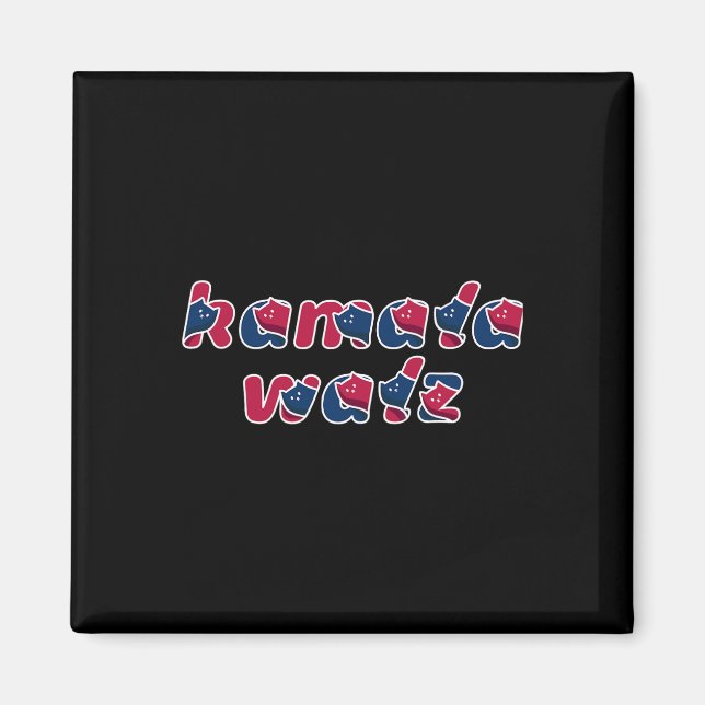 Imã Cat Lady Kamala Walz O Treinador 2024 (Frente)