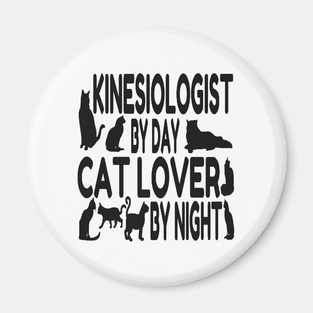 Imã Cat Lover Kinesiologista (Frente)