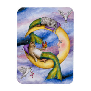 Ímã Cat Mermaid 29