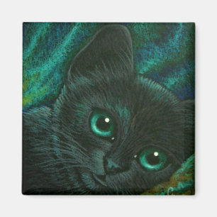 Imã CAT PRETO - Ímã da LUZ DO NORTE