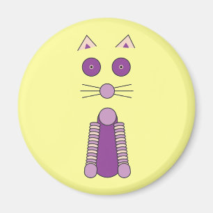 Imã CAT roxo