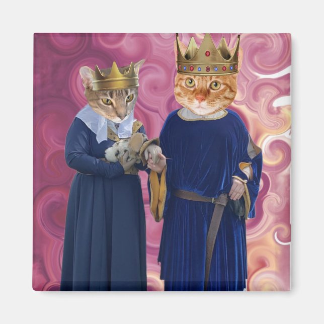 Imã Cat Royalty (Frente)