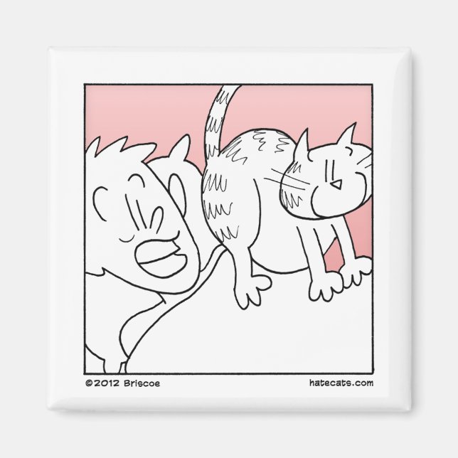 Imã Cat Rude Awakening (Frente)