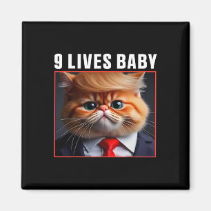Imã Cat Trump 9 Vive Bebê Engraçado Votar Para Trump C