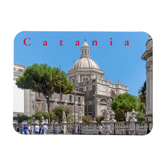 Ímã Catania. 9. (Horizontal)