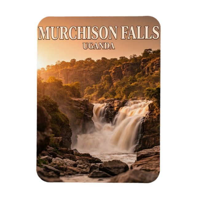 Ímã Cataratas de Murchison, Masindi, Região Ocidental (Vertical)