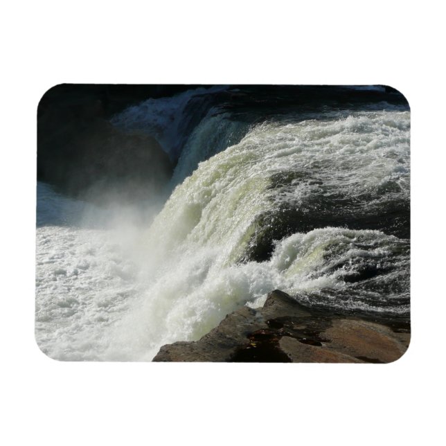 Ímã Cataratas de Ohiopyle na Pensilvânia (Horizontal)