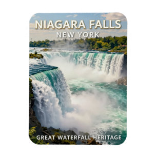 Ímã Cataratas do Niágara Nova York Cachoeira Viagem
