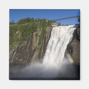 Imã Cataratas Montmorency perto da Cidade de Quebec.