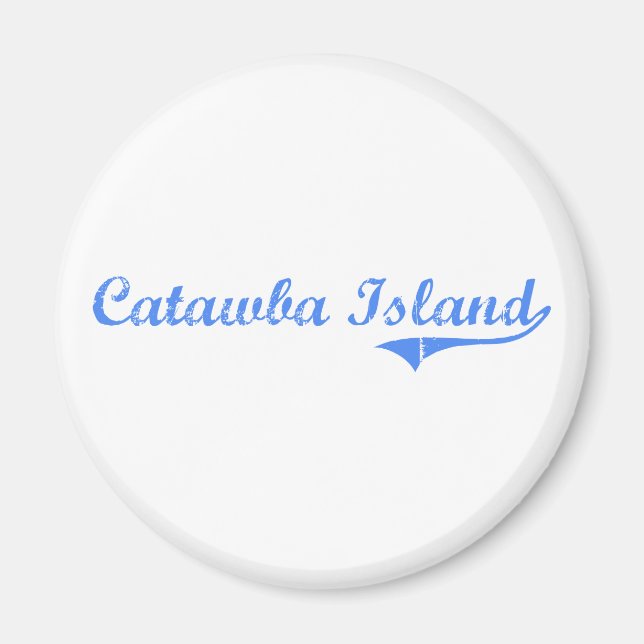 Imã Catawba Island Classic Design no Ohio (Frente)