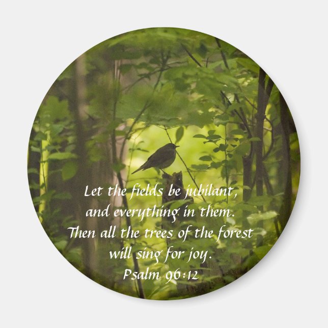 Imã Catbird no Forest Green (Frente)