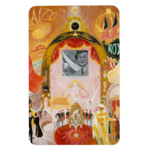 Ímã Catedrais da Broadway por Florine Stettheimer