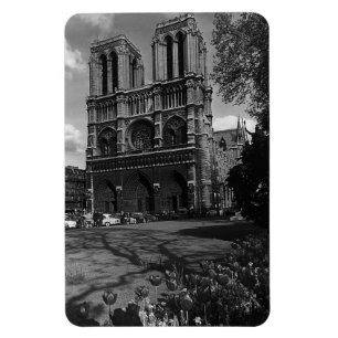 Ímã Catedral 1970 de France Paris Notre Dame do