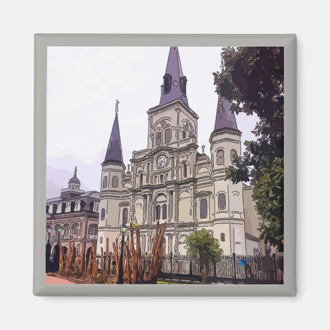 Imã Catedral Antiga na Praça JackSon (Frente)
