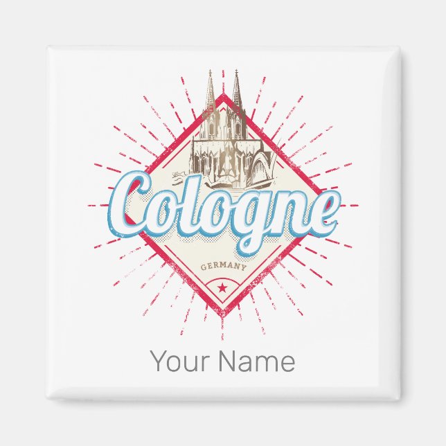 Imã Catedral de Colônia, Alemanha (Frente)