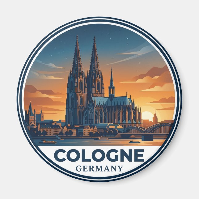 Imã Catedral de Colônia Alemanha (Frente)