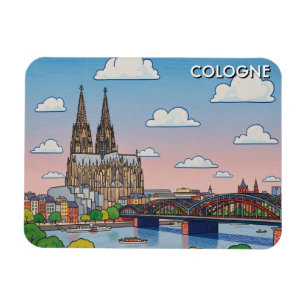 Ímã Catedral de Colônia Viagem Alemanha