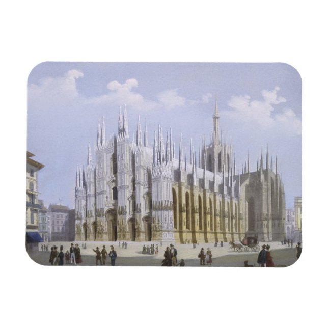 Ímã Catedral de Milão, "Views of Milan and its Envir (Horizontal)