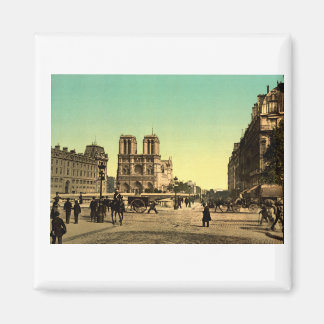 Imã Catedral de Notre Dame, Paris, França Antiga