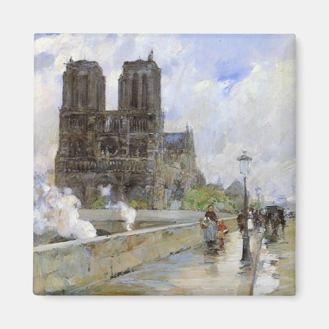 Imã Catedral de Notre Dame (Paris, França) (Arte Vinta (Frente)