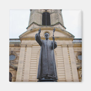 Imã Catedral de Philip rua - estátua de Charles Gore