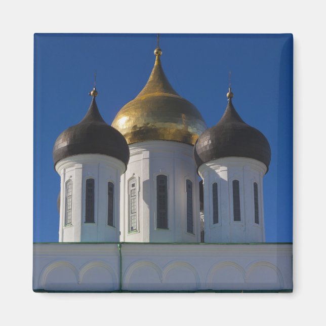 Imã Catedral de Pskov Kremlin e Trindade (Frente)