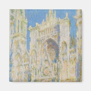 Imã Catedral de Rouen Portal Luz da Manhã Claude Monet