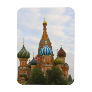 Ímã Catedral de São Basílio na Praça Vermelha, Moscou