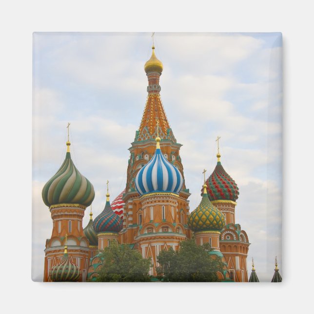 Imã Catedral de São Basílio na Praça Vermelha, Moscou (Frente)