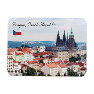 Ímã Catedral de São Vito e Paisagem Urbana de Praga -