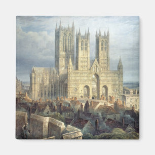 Imã Catedral do noroeste, c.1850 de Lincoln