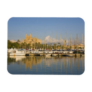 Ímã Catedral e marina, Palma, Mallorca, Espanha