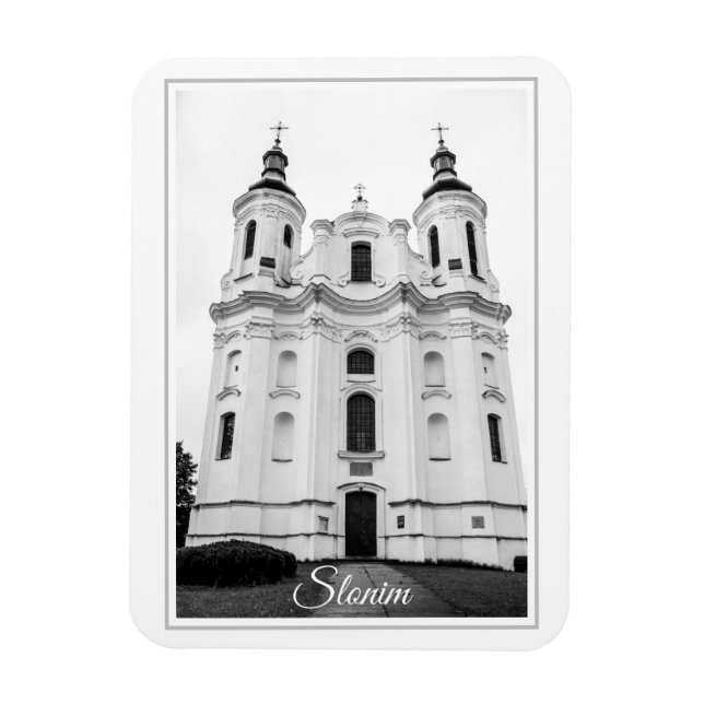 Ímã Catedral Municipal da Arquitetura da Bielorrússia  (Vertical)