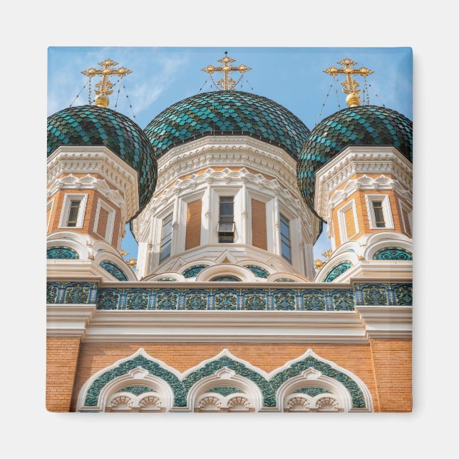 Imã Catedral Ortodoxa Russa em Nice França (Frente)