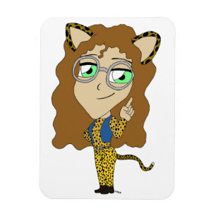Ímã catgirl chibi
