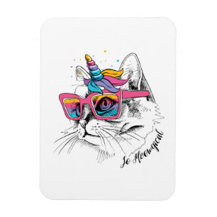 Ímã Caticorn   assim Meowgical