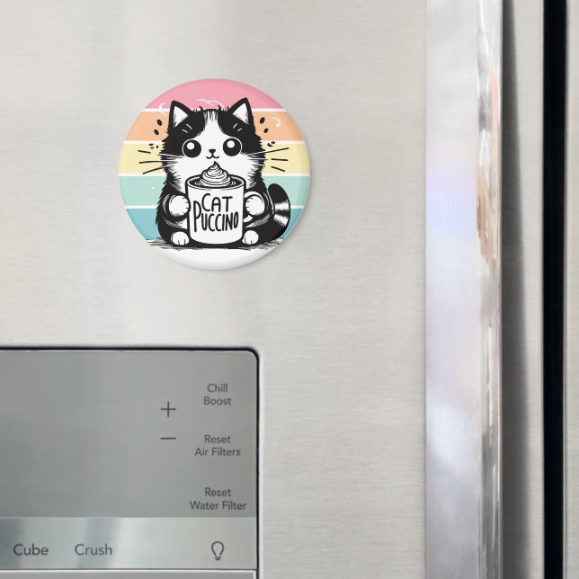 Imã Catpuccino 3 (In Situ (Fridge))