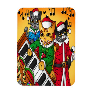 Ímã Cats de Natal