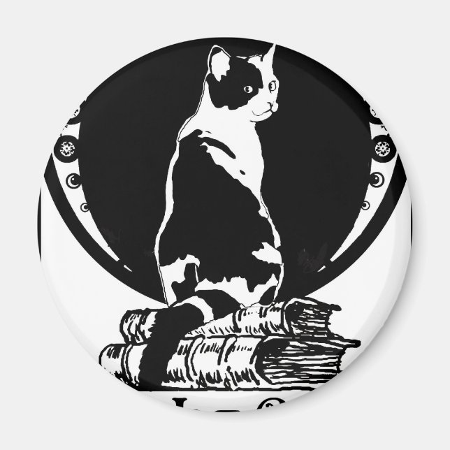 Imã Cats, life is Books sweet Kopie_vectorized (Frente)