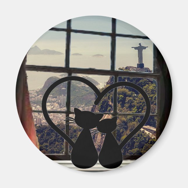 Imã catsin  love in rio de janeiro (Frente)