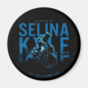Imã CatWomen Selina Kyle Motorcycle